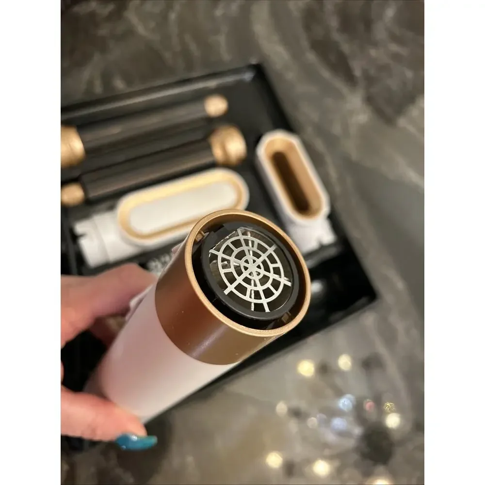 5 in 1 Multi Function Blow Dryer Hot Air Comb Brush Styling High Speed